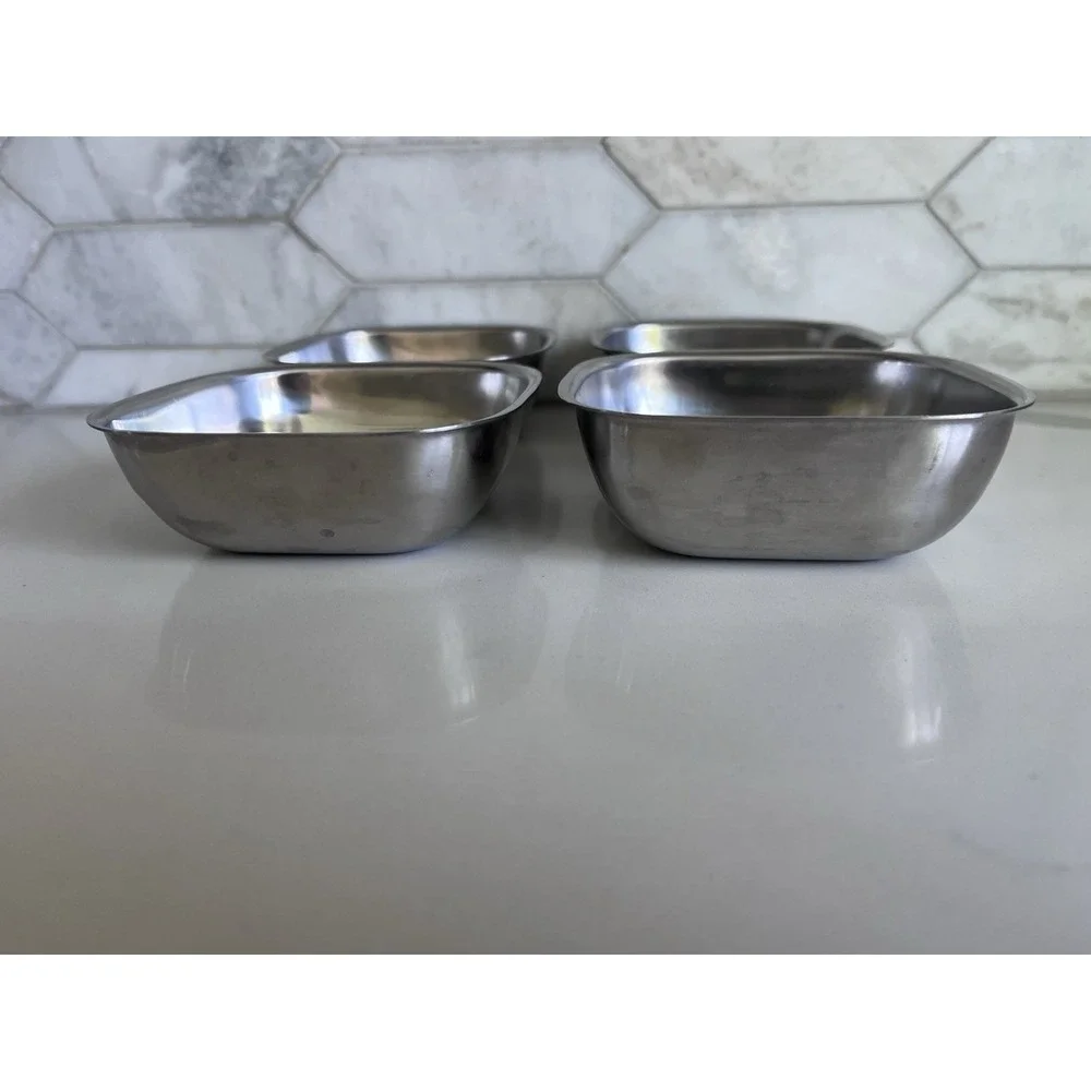 4PCS Lot‎ MCM Uniline Stainless Steel 18/8 4